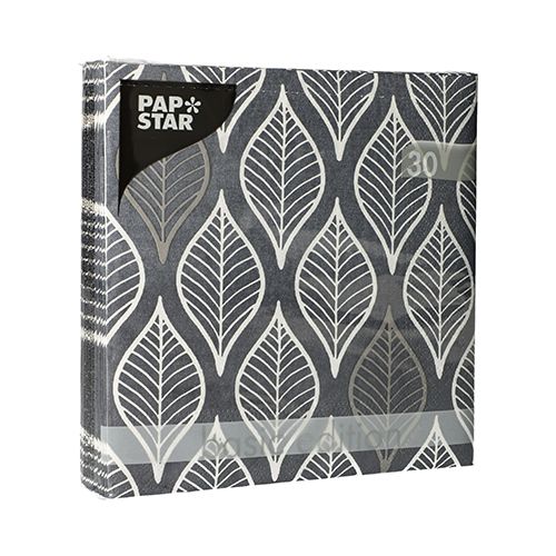 Papstar Basic Edition Napkins - Leafy (Case of 6)