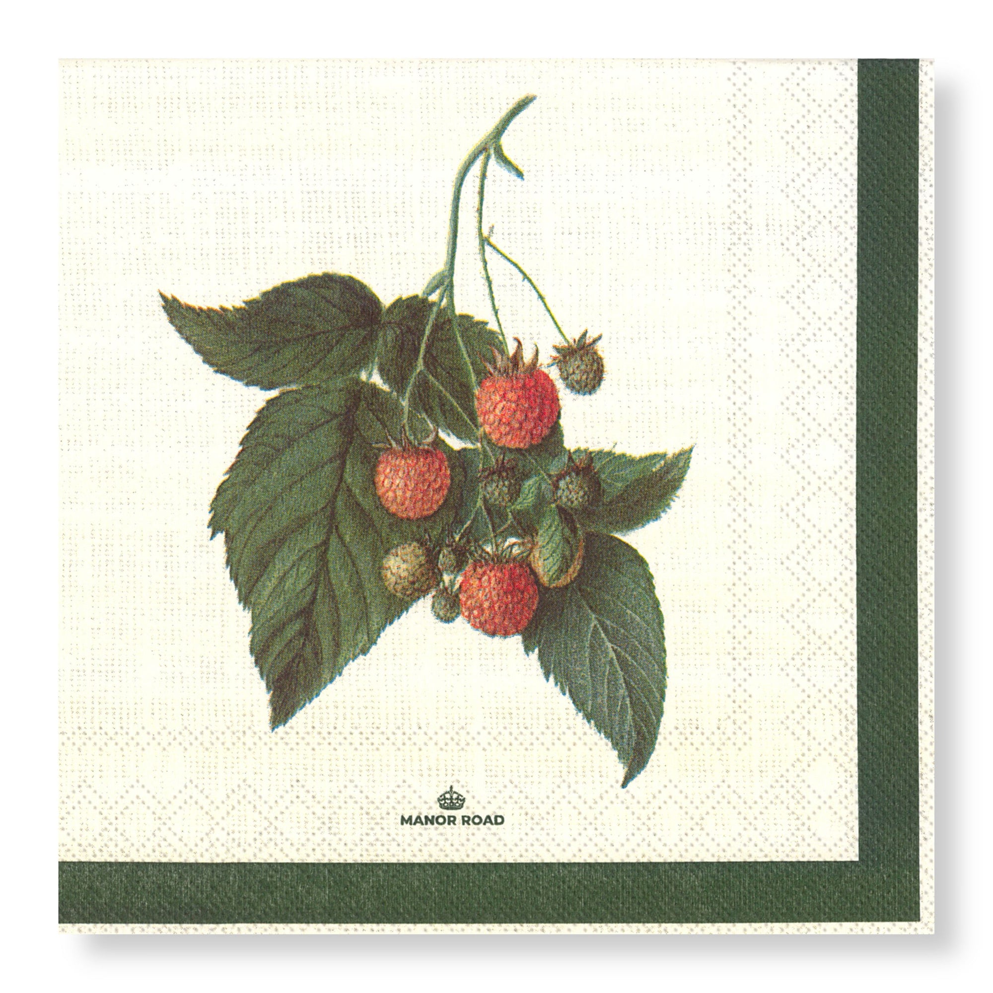 Manor Road Raspberry Harvest Luncheon Napkins 20Pk (Case of 6)