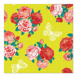 Papstar Summer Rose Napkins 33x33cm 20pk (Case of 5)