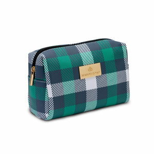 Manor Road Classic Plaid Green Travel Bag