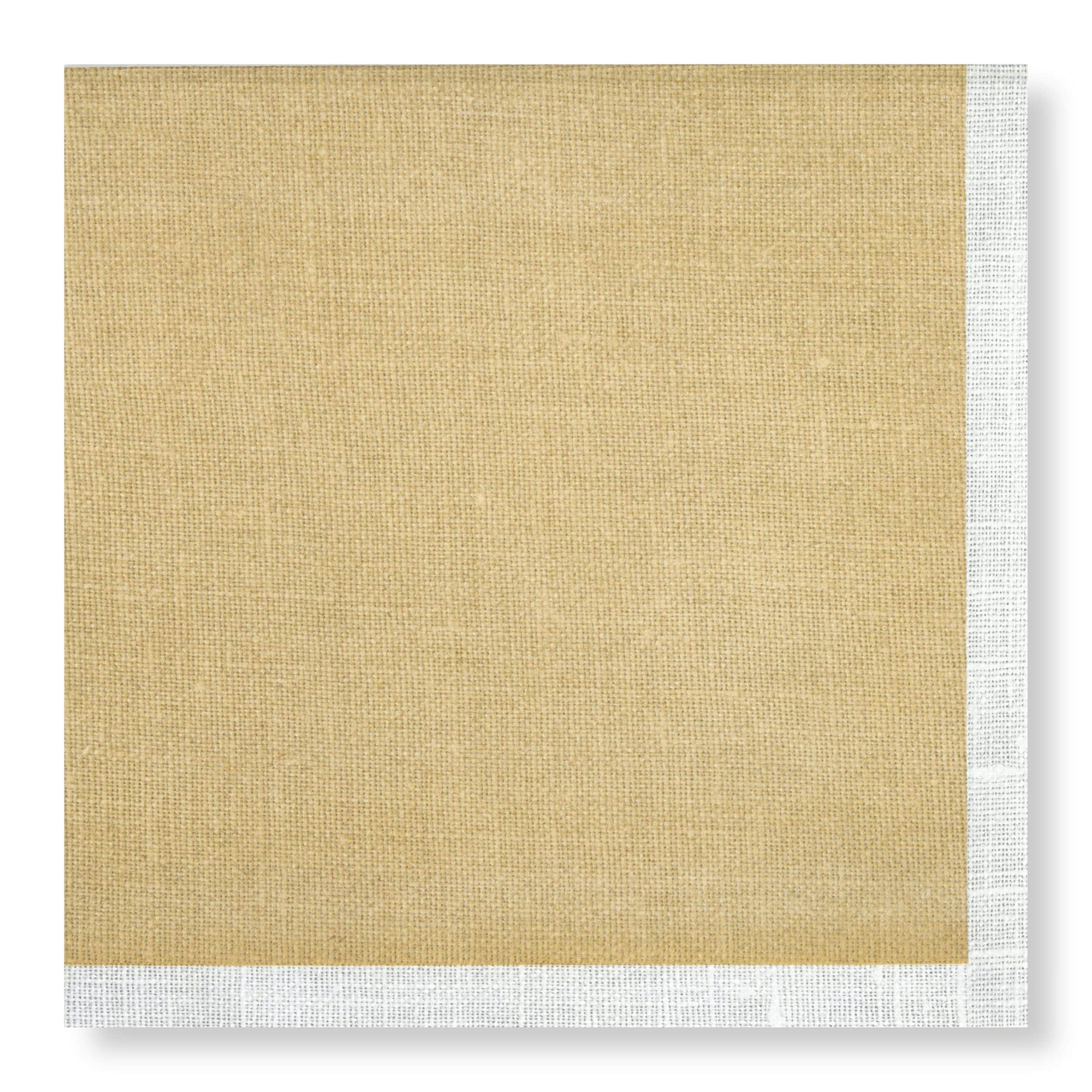 Manor Road Linen Gold tural Dinner Napkins 20Pk (Case of 6)