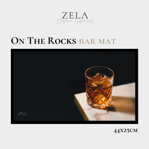 Zela On the Rocks Bar Mat 44x25 (Case of 1)