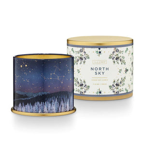 Illume North Sky Large Tin Candle 11.8oz (Case of 2)