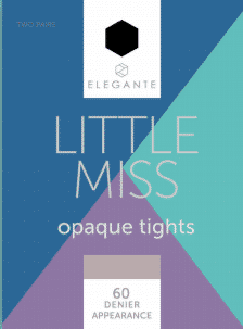 Elegante Little Miss vy 60 Denier Tights 11-12 years 2pk (Case of 6)