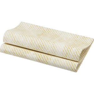 Dunisoft Washed Linen Gold 40x40cm 60pk (Case of 6)