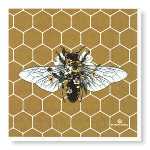 Manor Road Honeycomb Luncheon Napkins 20Pk (Case of 6)