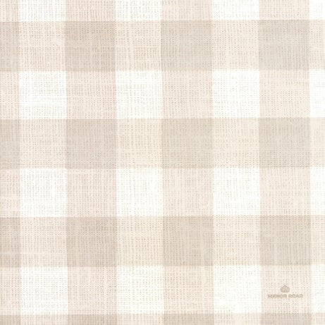 Manor Road Linen Gingham tural Dinner Napkins 20Pk (Case of 6)