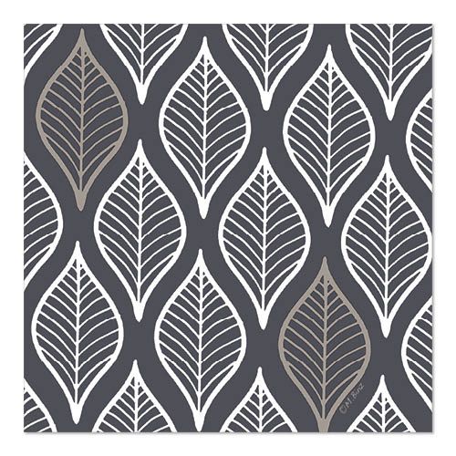 Papstar Basic Edition Napkins - Leafy (Case of 6)