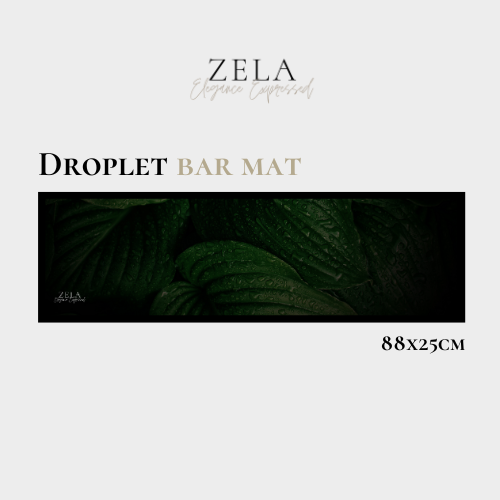 Zela Droplet Bar Mat 88x25 (Case of 1)