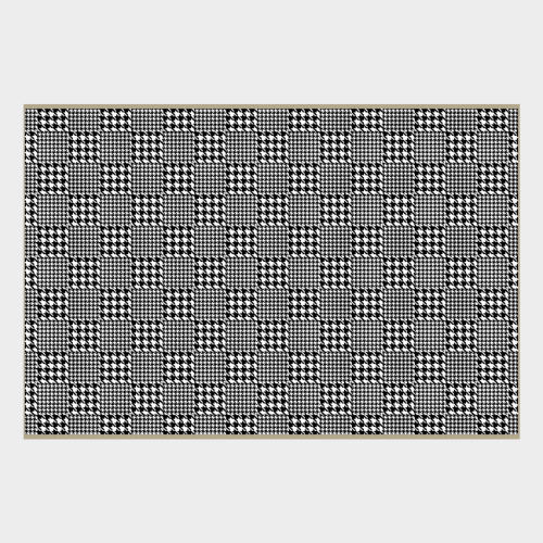 Zela Timeless Elegance Houndstooth Placemats 25pk (Case of 2)